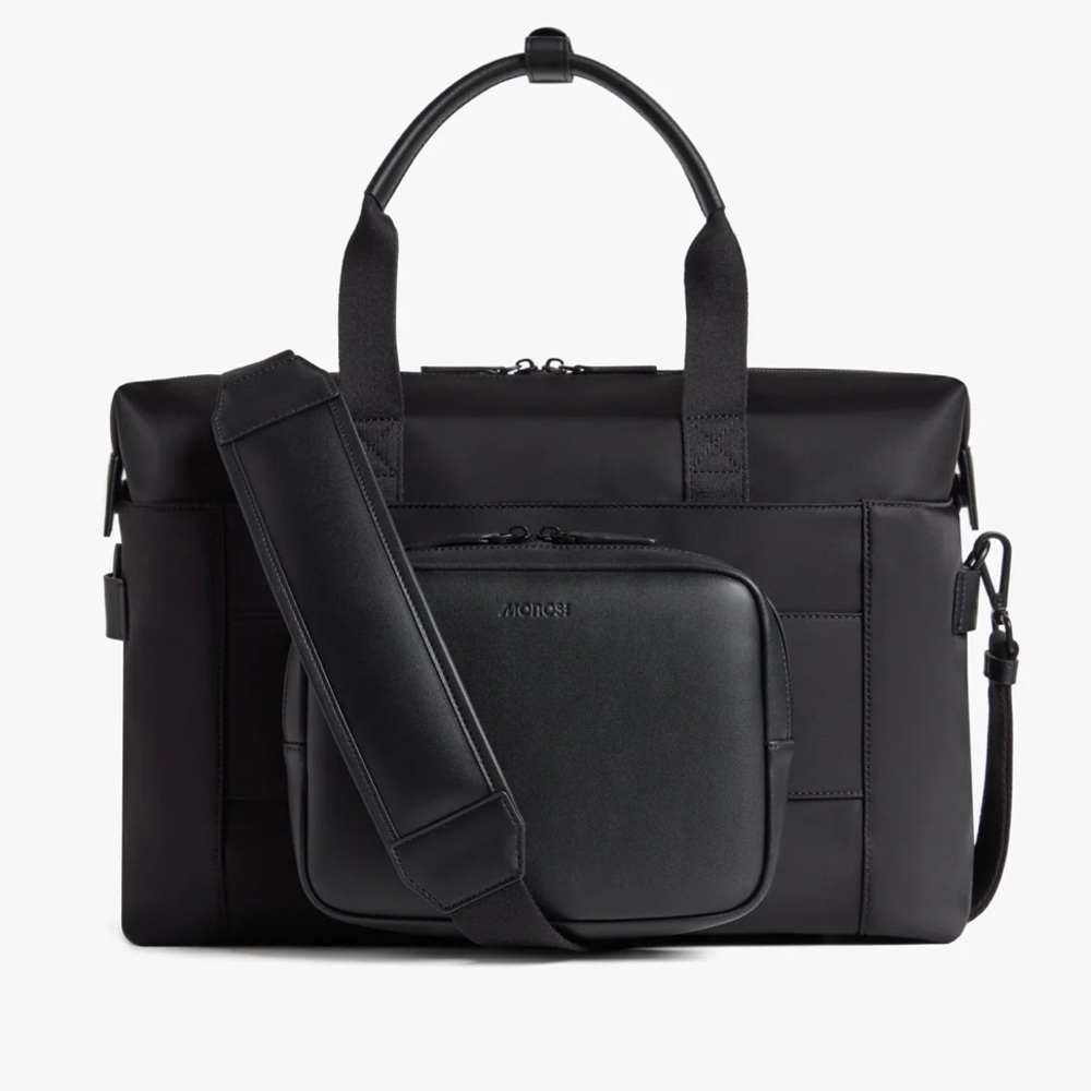 Monos Metro Duffel Black Nylon Bag